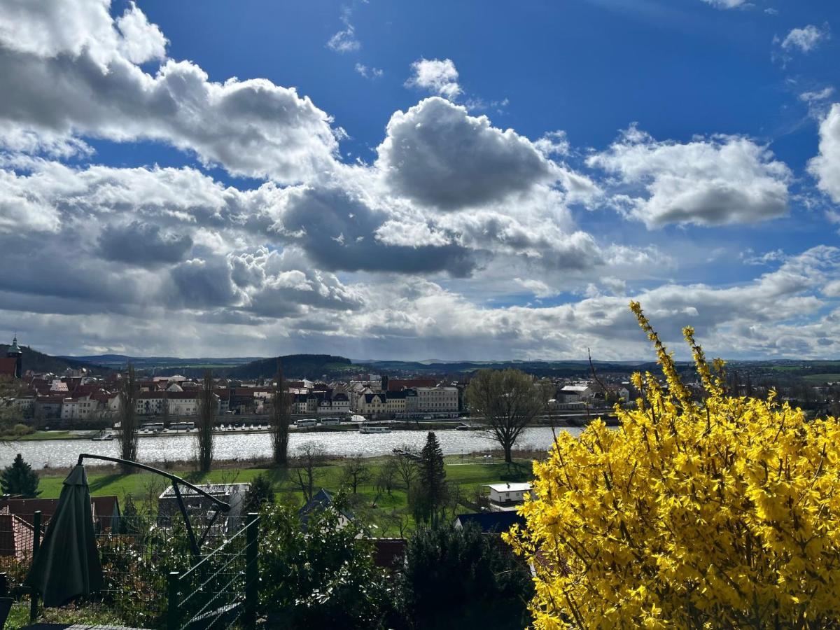 Das Ferienhaus Mit Aussicht Pirna Eksteriør bilde