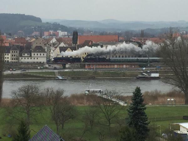 Das Ferienhaus Mit Aussicht Pirna Eksteriør bilde